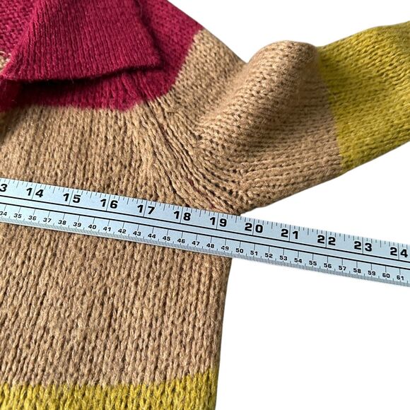 Free People Over the Rainbow Cardigan Womens XS Sweater Mohair Blend Duster Long - Picture 8 of 10